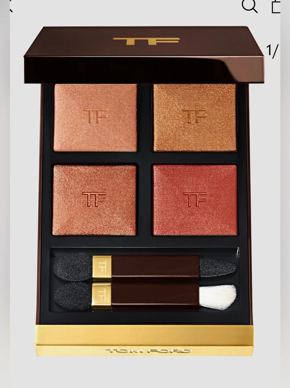 Tom Ford Women Eyeshadow Quad  Peach Dawn